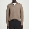 Herren COS Pullover | Strickmode*PULLOVER AUS WOLL-BAUMWOLL-MIX MIT REISSVERSCHLUSS
