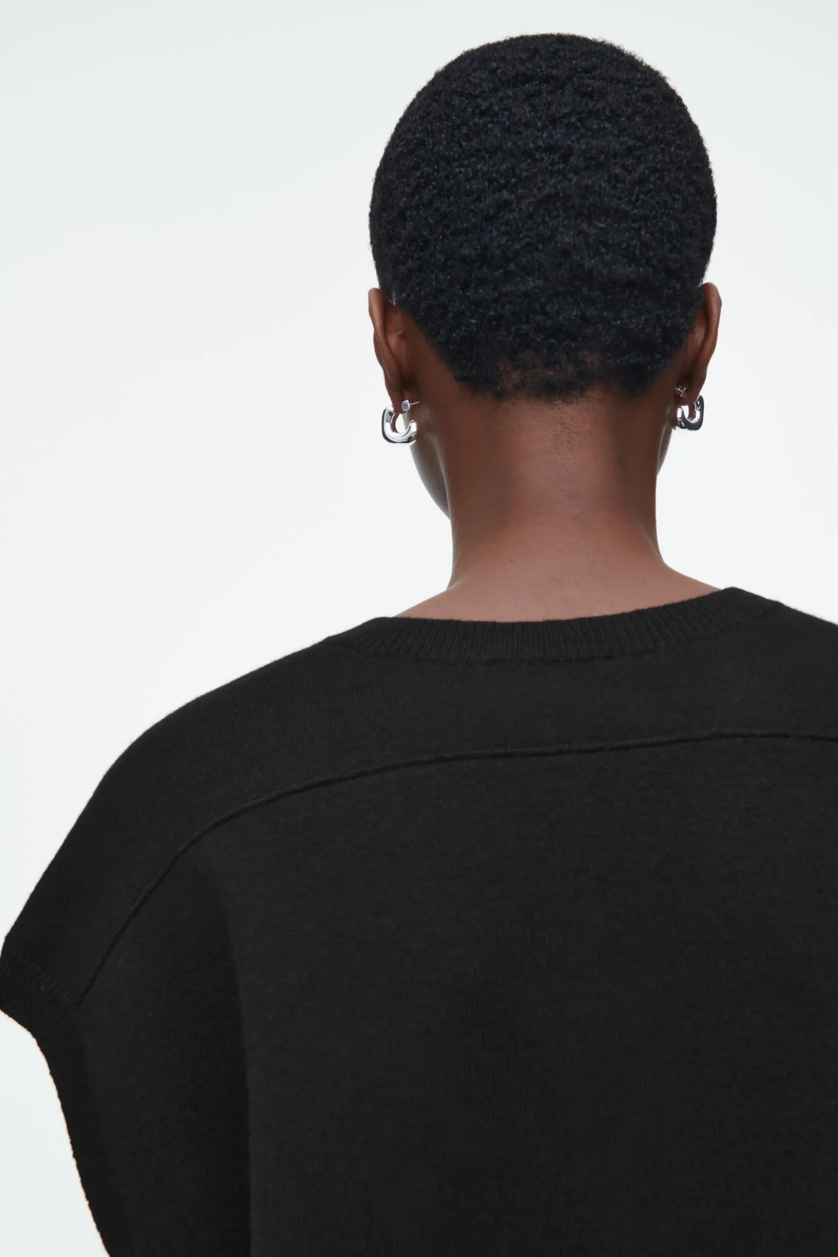 Damen COS Oberteile | Strickmode*PULLUNDER AUS DOUBLEFACE-WOLLE MIT V-AUSSCHNITT