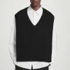 Herren COS Pullover | Kaschmir*PULLUNDER AUS WOLLE UND KASCHMIR MIT V-AUSSCHNITT