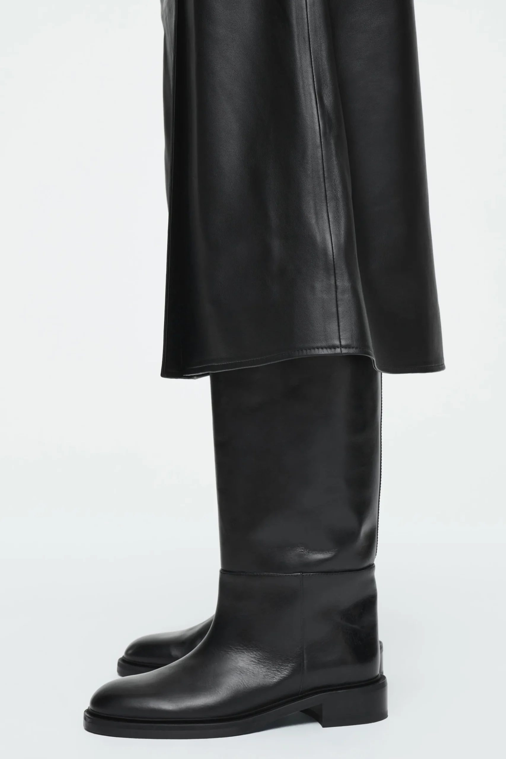 Damen COS Accessoires Aus Leder | Schuhe*REITSTIEFEL AUS LEDER