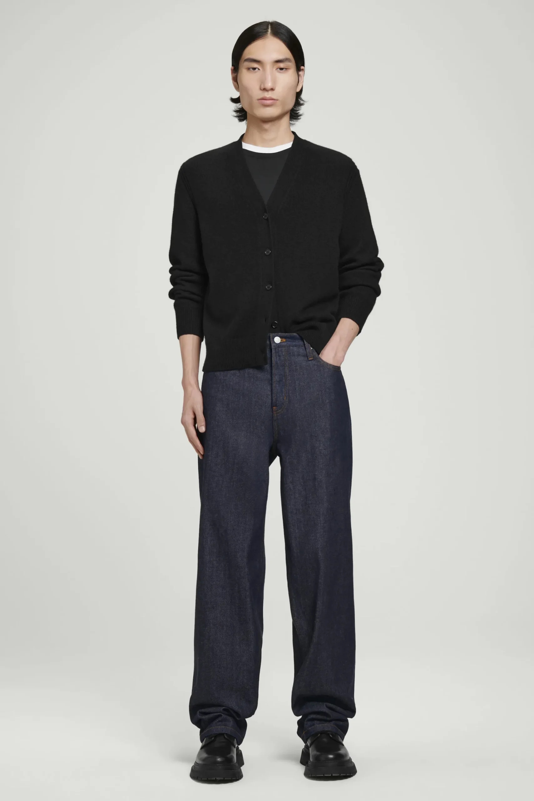 Herren COS Hosen*RIDER SELVEDGE-JEANS MIT WEITEM BEIN
