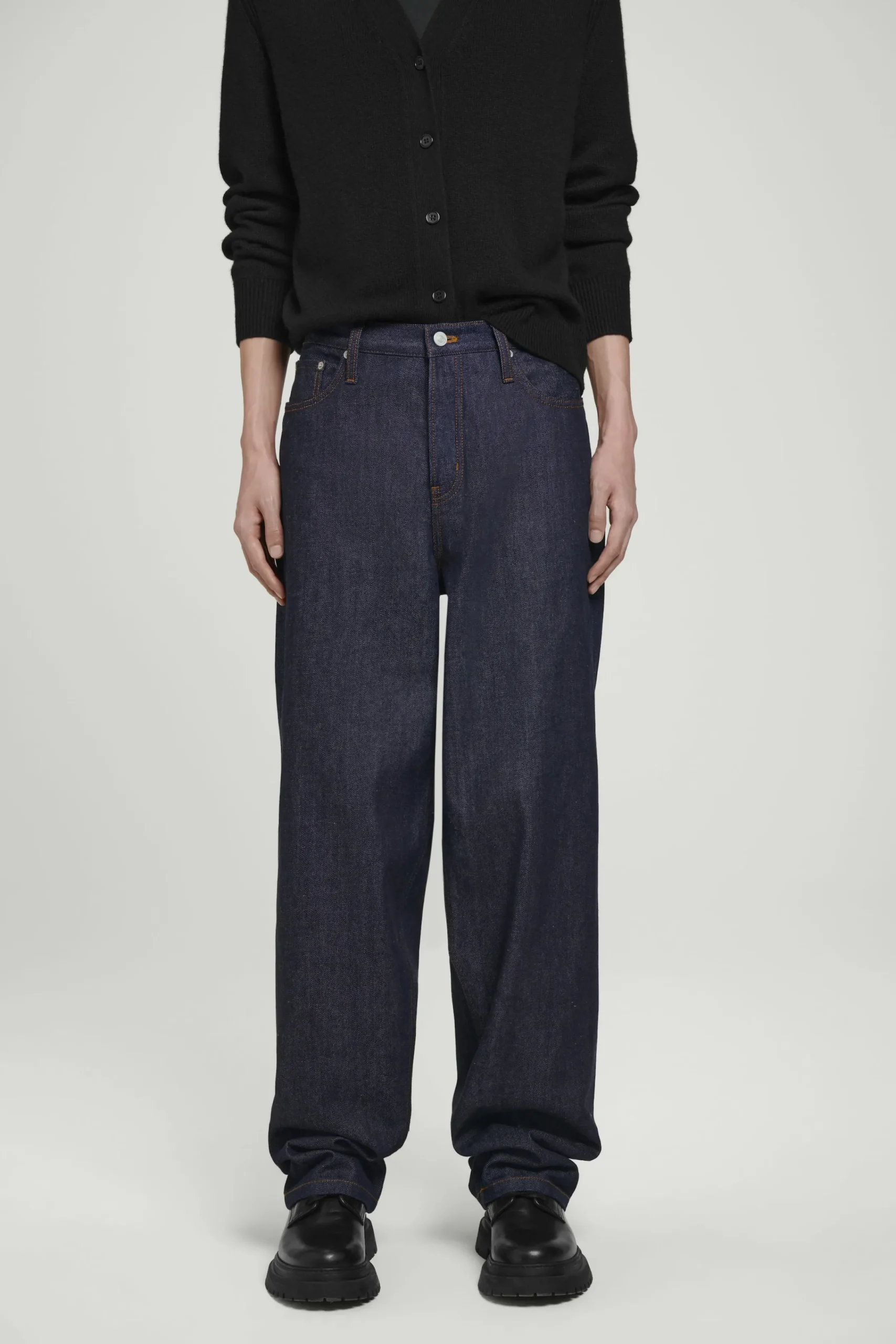 Herren COS Hosen*RIDER SELVEDGE-JEANS MIT WEITEM BEIN