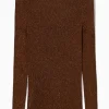 Damen COS Oberteile | Strickmode*RIPPSTRICK-OBERTEIL MIT HOHEM KRAGEN