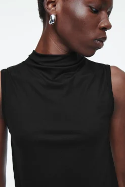 Damen COS Oberteile*ÄRMELLOSES TANKTOP MIT HOHEM KRAGEN