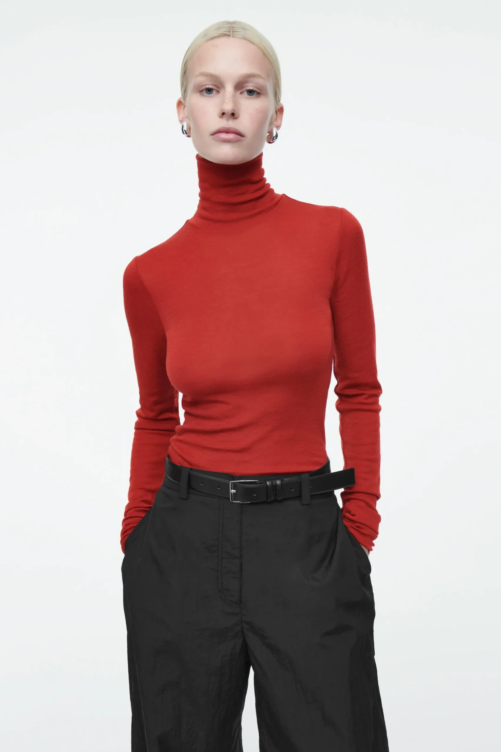 Damen COS Oberteile | Strickmode*ROLLKRAGENOBERTEIL AUS MERINOWOLLE