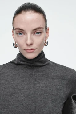 Damen COS Oberteile | Kaschmir*ROLLKRAGENOBERTEIL AUS REINEM KASCHMIR
