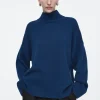 Damen COS Strickmode*ROLLKRAGENPULLOVER AUS REINEM KASCHMIR