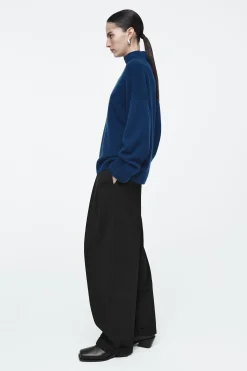 Damen COS Strickmode*ROLLKRAGENPULLOVER AUS REINEM KASCHMIR