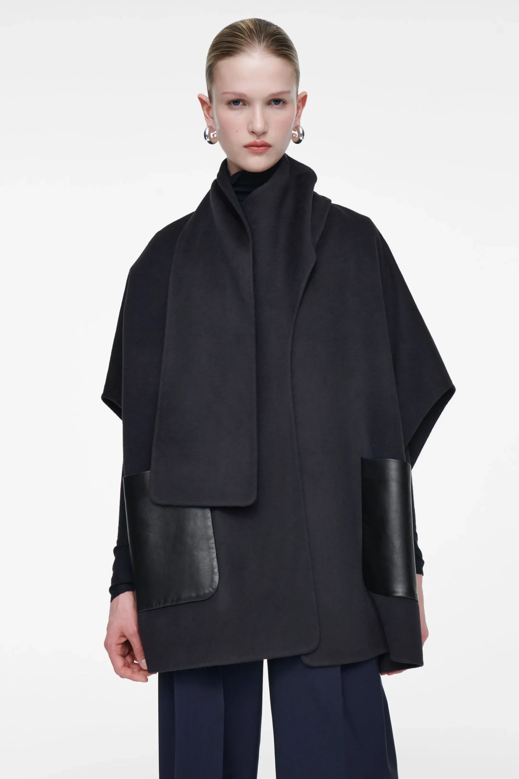 Damen COS Mäntel & Jacken*SCHAL-CAPE AUS DOUBLEFACE-WOLLE