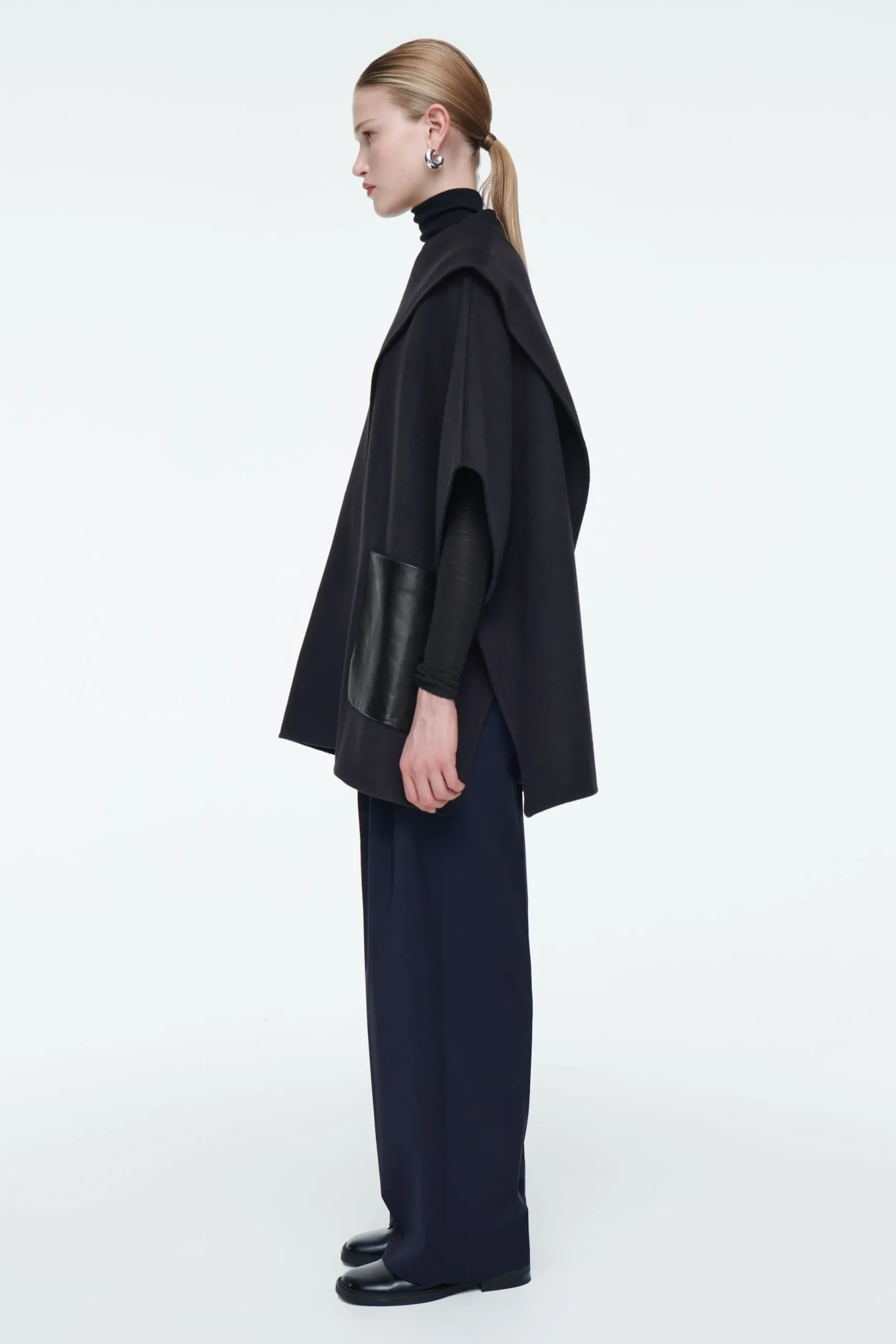 Damen COS Mäntel & Jacken*SCHAL-CAPE AUS DOUBLEFACE-WOLLE