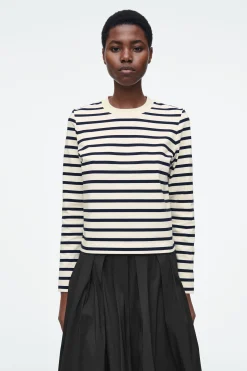Damen COS T-Shirts | Oberteile*SCHLICHTES LANGARMSHIRT MIT NORMALER PASSFORM