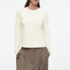 Damen COS T-Shirts | Oberteile*SCHLICHTES LANGARMSHIRT MIT NORMALER PASSFORM