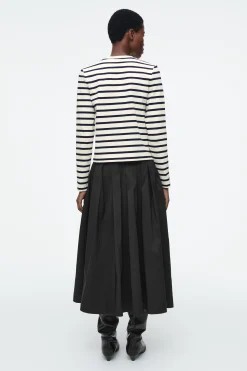 Damen COS T-Shirts | Oberteile*SCHLICHTES LANGARMSHIRT MIT NORMALER PASSFORM
