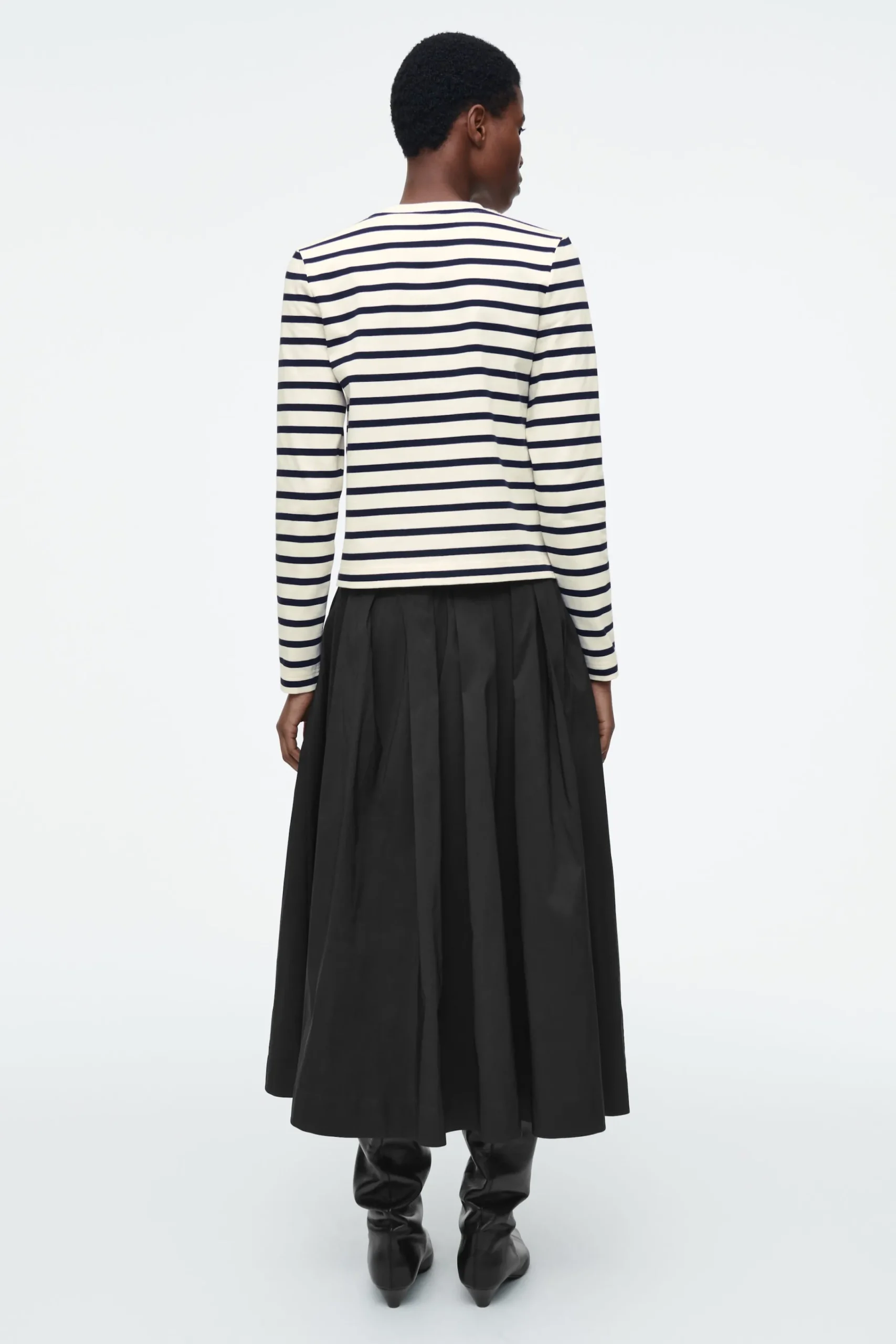 Damen COS T-Shirts | Oberteile*SCHLICHTES LANGARMSHIRT MIT NORMALER PASSFORM