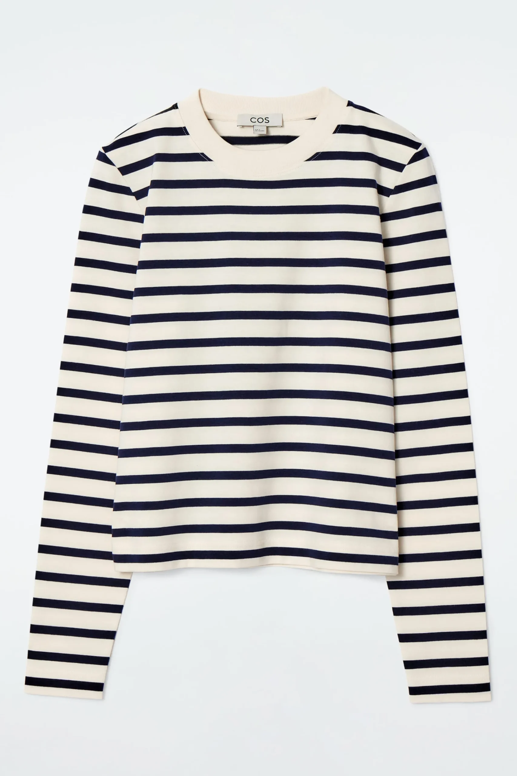 Damen COS T-Shirts | Oberteile*SCHLICHTES LANGARMSHIRT MIT NORMALER PASSFORM