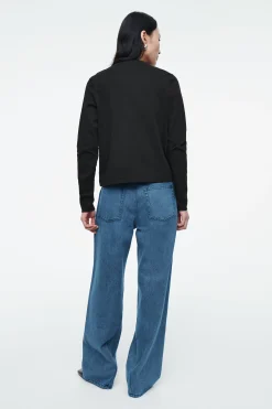 Damen COS T-Shirts | Oberteile*SCHLICHTES LANGARMSHIRT MIT NORMALER PASSFORM