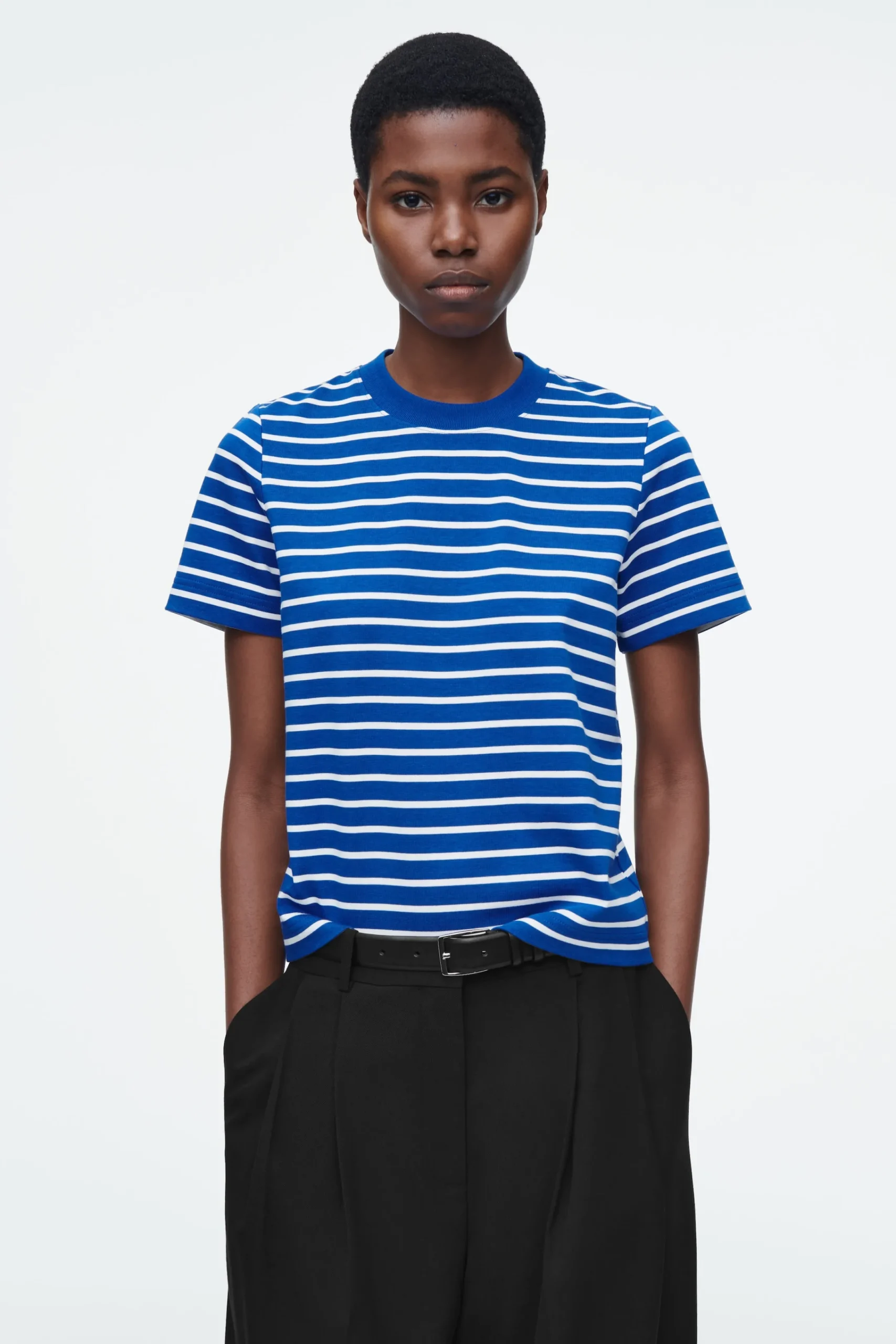 Damen COS T-Shirts | Oberteile*SCHLICHTES T-SHIRT MIT NORMALER PASSFORM