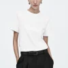 Damen COS T-Shirts | Oberteile*SCHLICHTES T-SHIRT MIT NORMALER PASSFORM