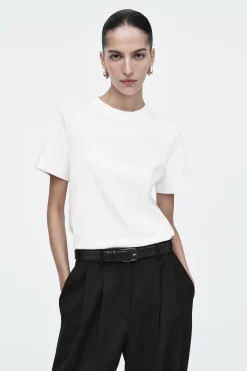 Damen COS T-Shirts | Oberteile*SCHLICHTES T-SHIRT MIT NORMALER PASSFORM