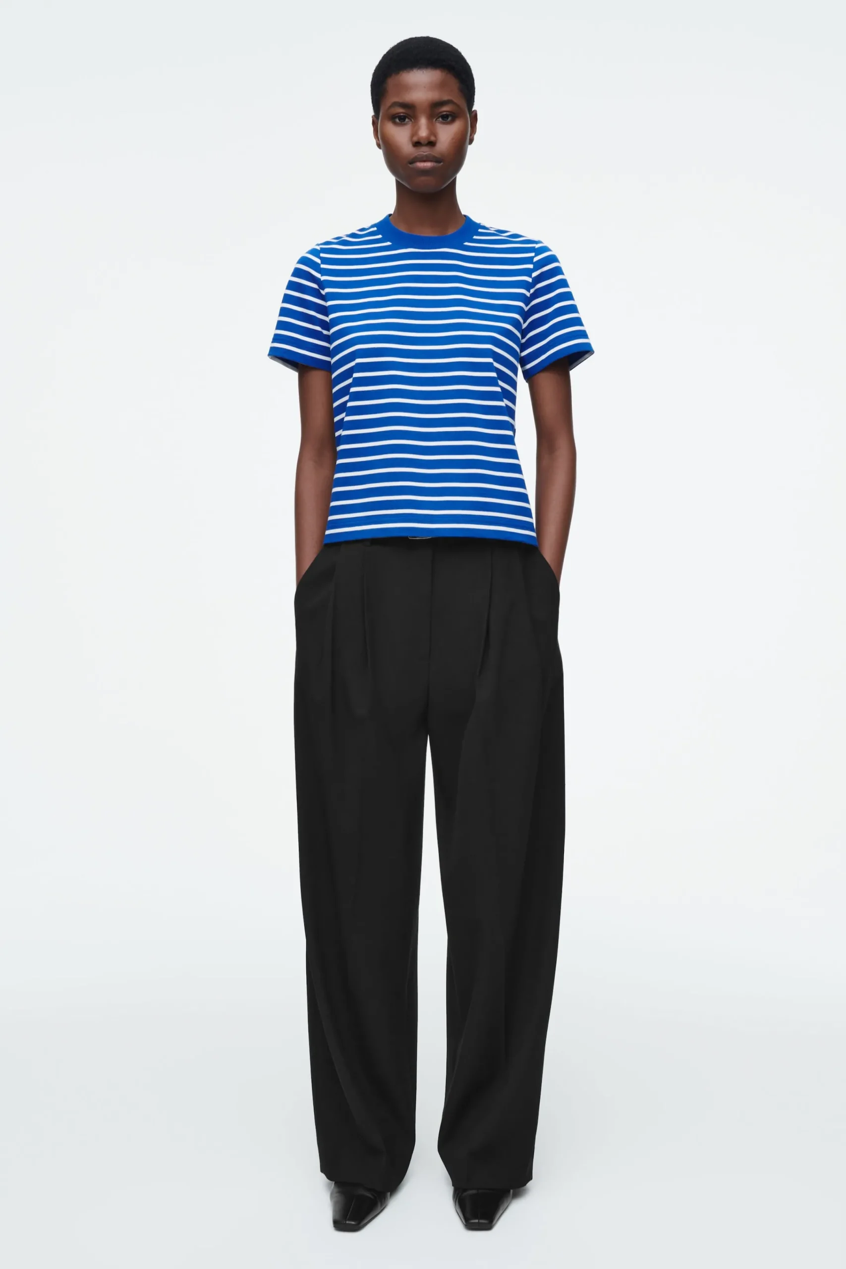 Damen COS T-Shirts | Oberteile*SCHLICHTES T-SHIRT MIT NORMALER PASSFORM