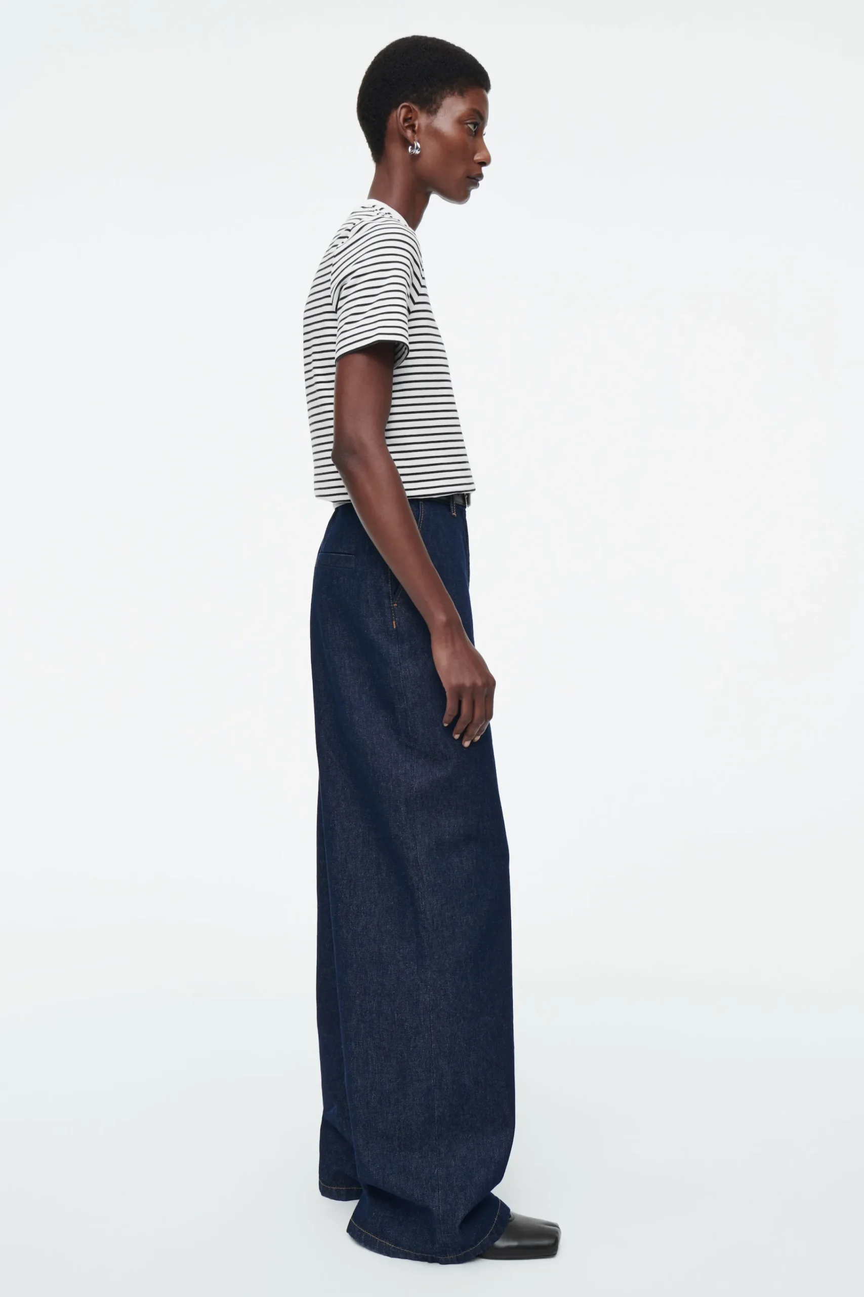 Damen COS T-Shirts | Oberteile*SCHLICHTES T-SHIRT MIT NORMALER PASSFORM
