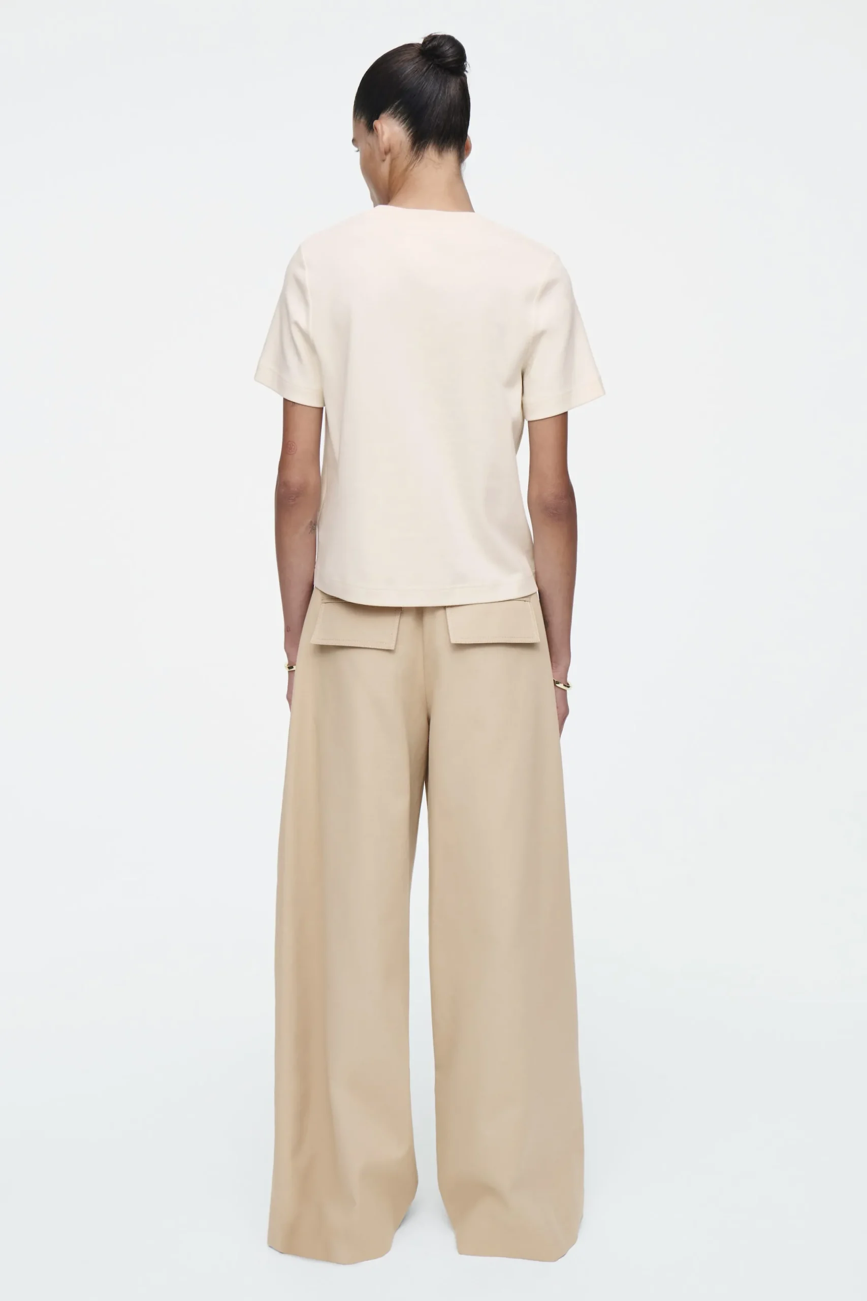 Damen COS T-Shirts | Oberteile*SCHLICHTES T-SHIRT MIT NORMALER PASSFORM