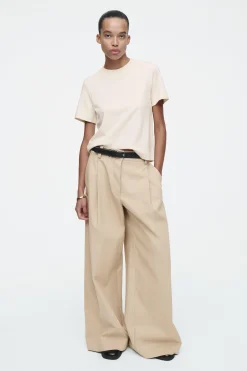 Damen COS T-Shirts | Oberteile*SCHLICHTES T-SHIRT MIT NORMALER PASSFORM