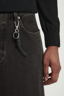 Herren COS Kleine Lederwaren | Taschen & Portemonnaies*SCHLÜSSELANHÄNGER AUS LEDER MIT KNOTENDETAILS