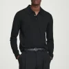 Herren COS Poloshirts | Strickmode*SCHMAL GESCHNITTENES POLOSHIRT AUS MERINOWOLLE