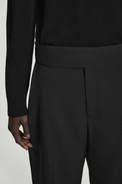 Herren COS Anzüge | Hosen*SCHMAL ZULAUFENDE HOSE AUS WOLL-HOPSACK MIT GÜRTEL