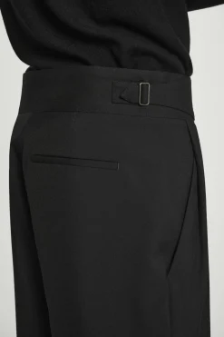 Herren COS Anzüge | Hosen*SCHMAL ZULAUFENDE HOSE AUS WOLL-HOPSACK MIT GÜRTEL
