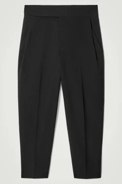 Herren COS Anzüge | Hosen*SCHMAL ZULAUFENDE HOSE AUS WOLL-HOPSACK MIT GÜRTEL