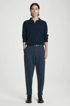 Herren COS Hosen*SCHMAL ZULAUFENDE TWILLHOSE MIT UMSCHLAG