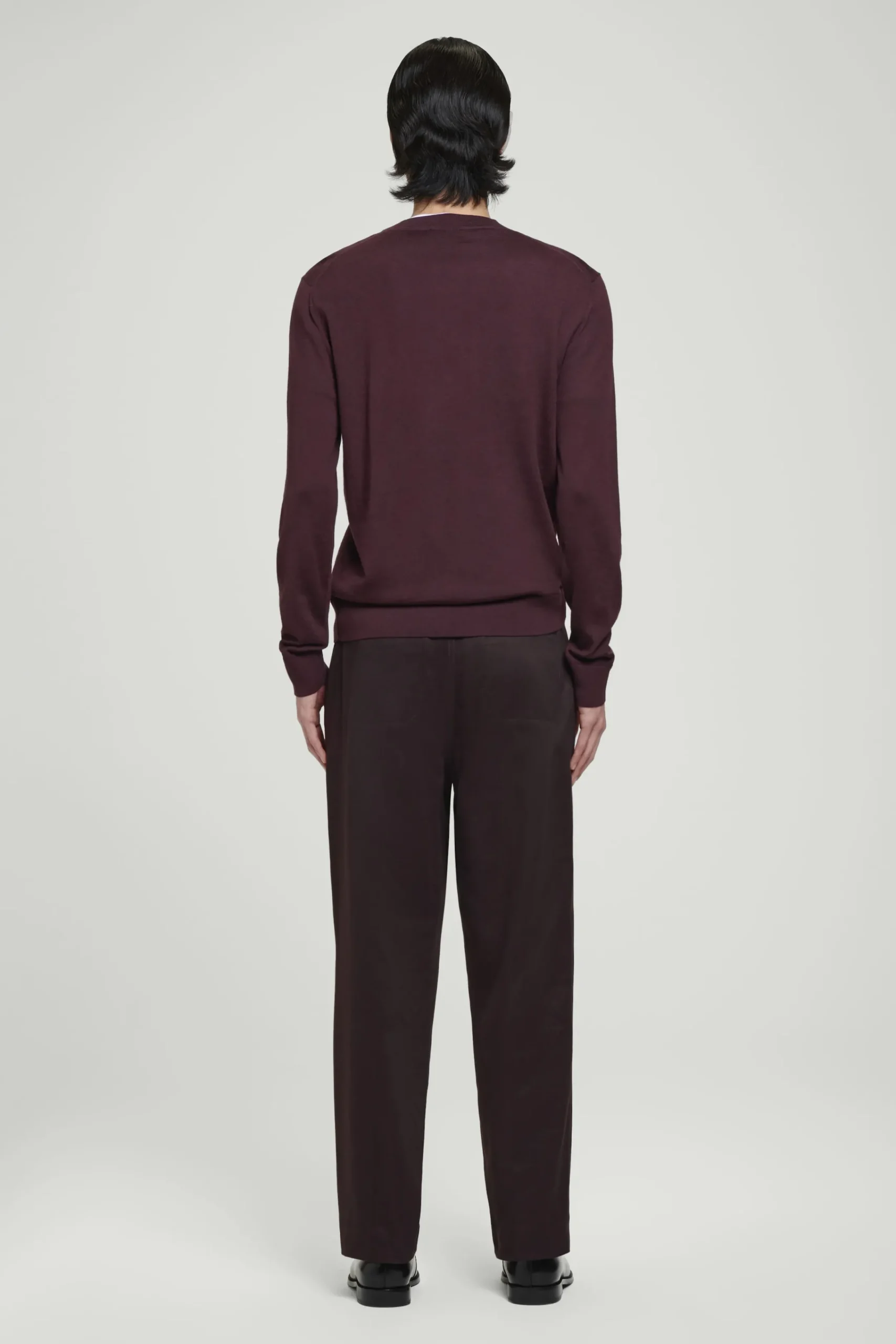 Herren COS Pullover | Strickmode*SCHMALER MERINOWOLLPULLOVER MIT RUNDHALSAUSSCHNITT