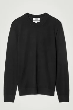 Herren COS Pullover | Strickmode*SCHMALER MERINOWOLLPULLOVER MIT RUNDHALSAUSSCHNITT