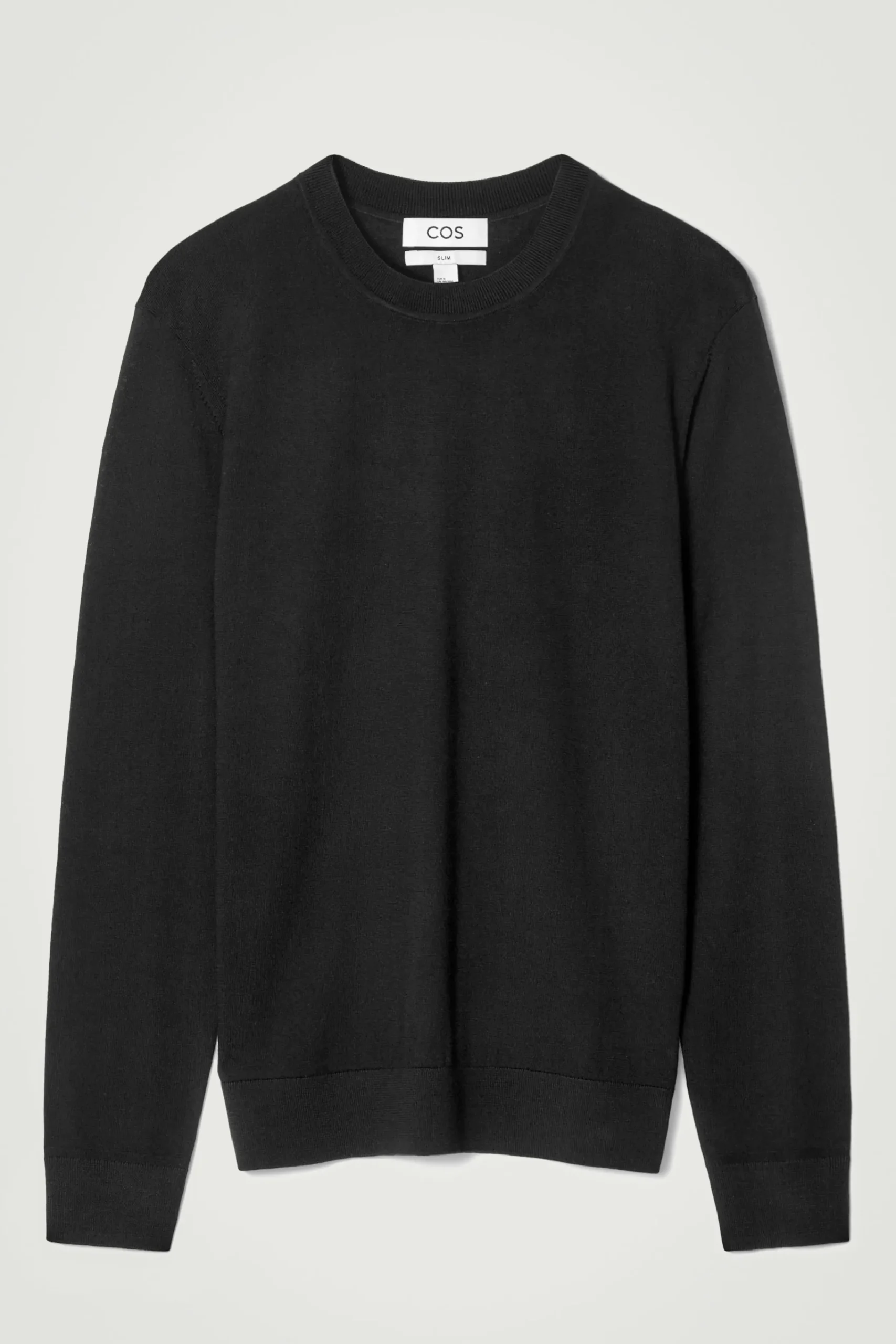 Herren COS Pullover | Strickmode*SCHMALER MERINOWOLLPULLOVER MIT RUNDHALSAUSSCHNITT