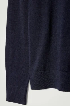 Herren COS Pullover | Strickmode*SCHMALER PULLOVER AUS MERINOWOLLE MIT STEHKRAGEN