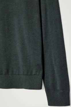 Herren COS Pullover | Strickmode*SCHMALER PULLOVER AUS MERINOWOLLE MIT STEHKRAGEN