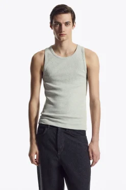 Herren COS T-Shirts & Tanktops*SCHMALES GERIPPTES TANKTOP AUS BAUMWOLLE