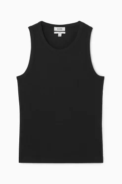 Herren COS T-Shirts & Tanktops*SCHMALES GERIPPTES TANKTOP AUS BAUMWOLLE