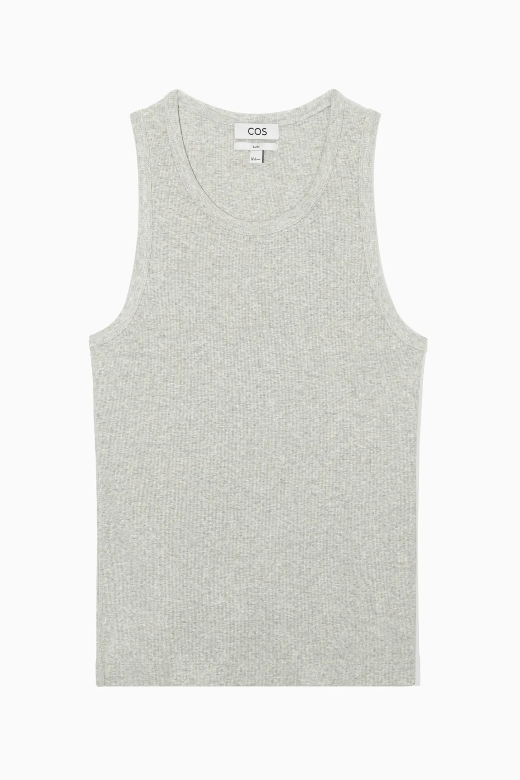 Herren COS T-Shirts & Tanktops*SCHMALES GERIPPTES TANKTOP AUS BAUMWOLLE