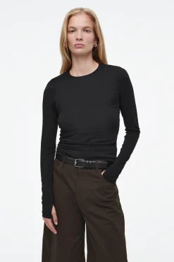 Damen COS Oberteile*SCHMALES LEICHTES LANGARMSHIRT