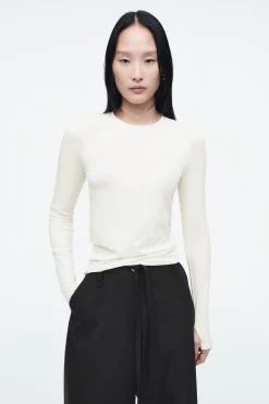 Damen COS T-Shirts | Oberteile*SCHMALES LEICHTES LANGARMSHIRT