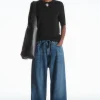 Damen COS T-Shirts | Oberteile*SCHMALES T-SHIRT AUS MERINOWOLLE