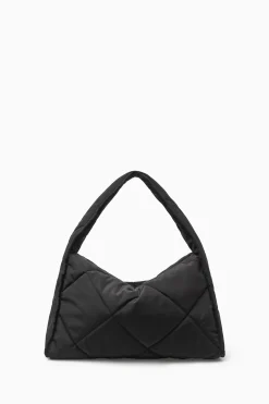 Damen COS Taschen*SCHULTERTASCHE MIT RAUTENSTEPPUNG
