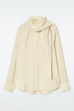 Damen COS Hemden & Blusen | Oberteile*SEIDENBLUSE MIT SCHALDETAIL