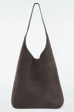 Damen COS Taschen*SERIF TOTE BAG - VELOURSLEDER