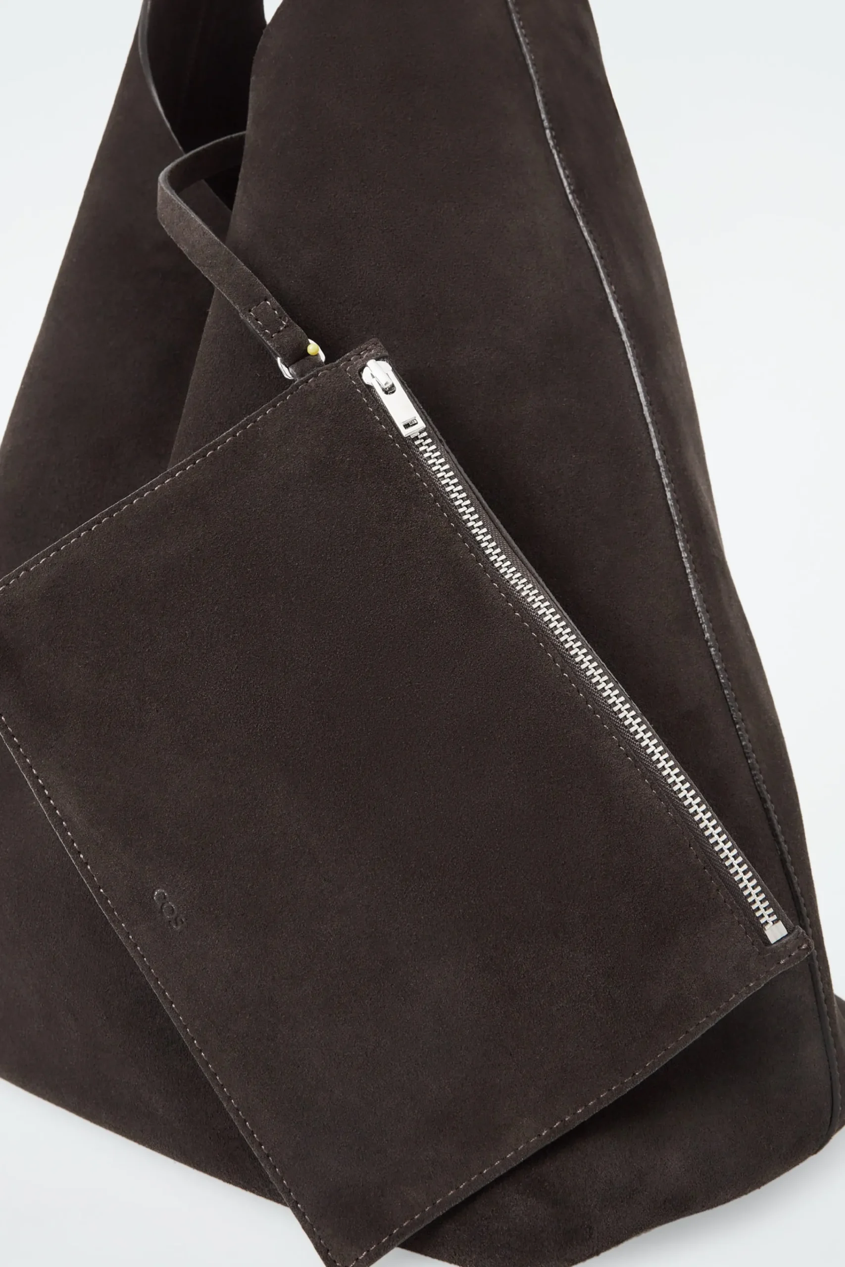 Damen COS Taschen*SERIF TOTE BAG - VELOURSLEDER