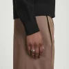 Herren COS Schmuck*SIEGELRING MIT HALBEDELSTEIN