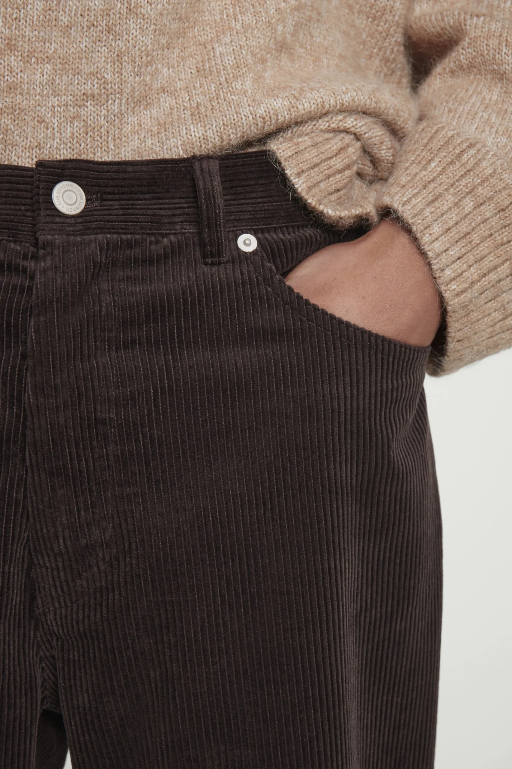Herren COS Jeans | Hosen*SIGNATURE JEANS AUS CORD MIT GERADEM BEIN